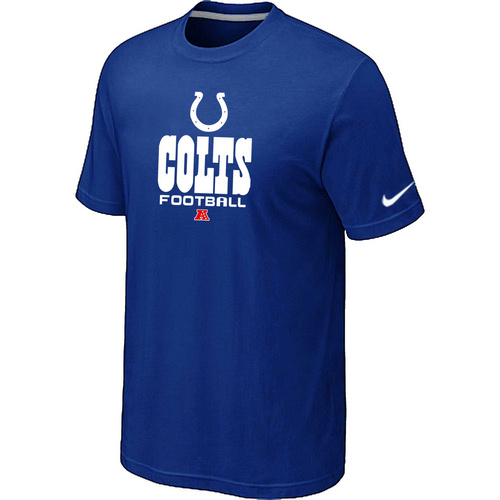 Nike Indianapolis Colts Critical Victory NFL T-Shirt - Blue